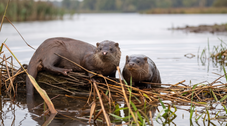 Lontra atropelada chama atenção para flagelo que mata animais selvagens