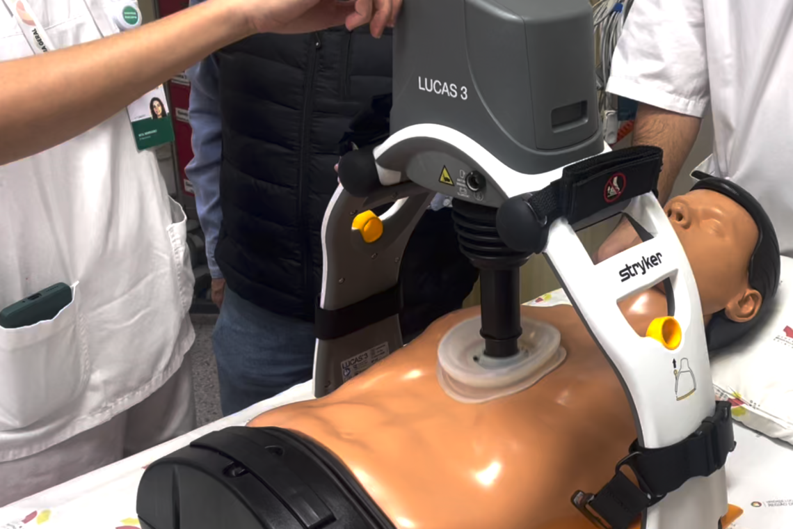 Equipamentos LUCAS reforçam resposta a paragens cardio-respiratórias nas urgências de Leiria