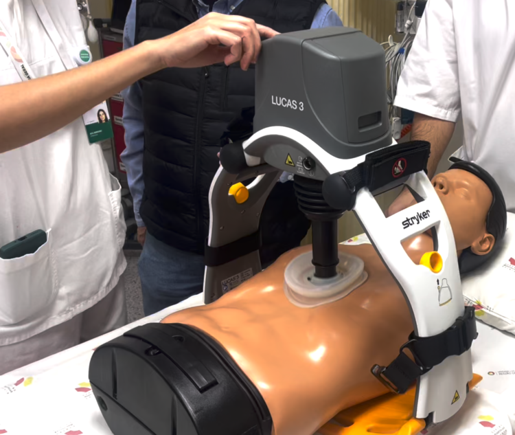 Equipamentos LUCAS reforçam resposta a paragens cardio-respiratórias nas urgências de Leiria
