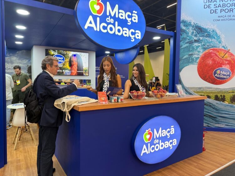 Maçã de Alcobaça mostra-se no Brasil durante a Fruit Attraction São Paulo 2026
