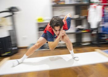 No desporto, é a força de vontade que tem substituído as infra-estruturas