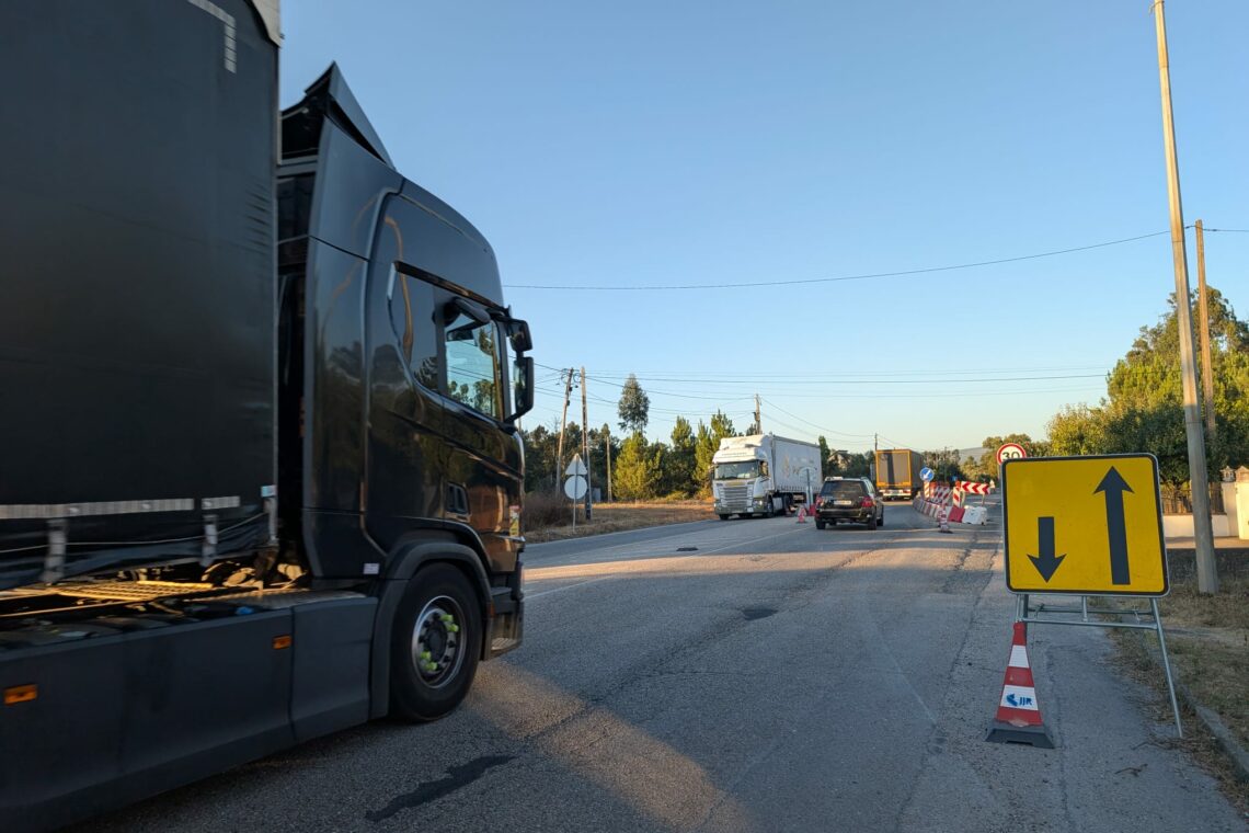Circulação alternada no IC2 entre Meirinhas e Pombal, de 15 a 20 de Dezembro