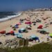 Tempestades levam quase metade da areia da Praia do Pedrógão