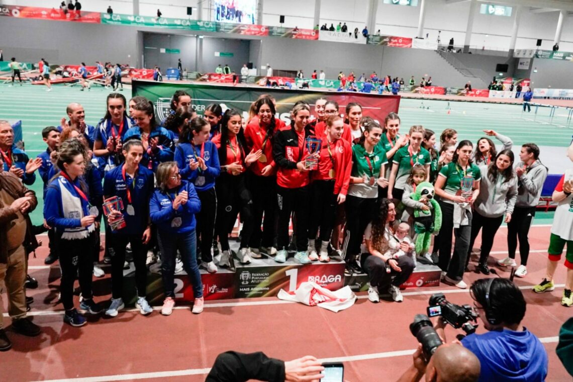 Equipa feminina da Juventude Vidigalense sobe à 1.ª divisão de atletismo