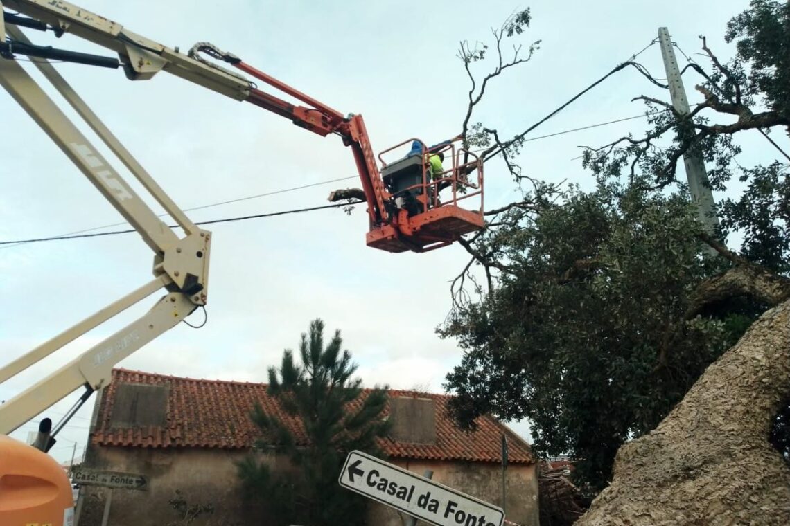 Nazaré e Porto de Mós com mais 20 ME de danos em infra-estruturas municipais