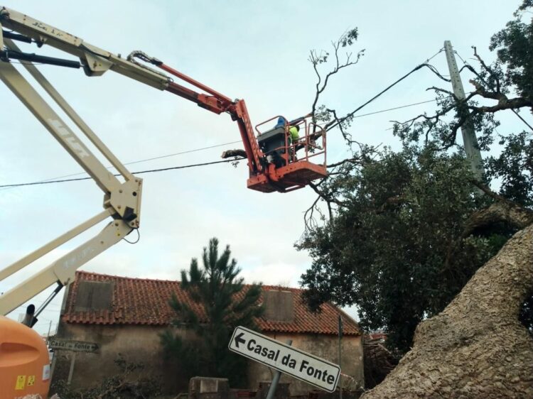Nazaré e Porto de Mós com mais 20 ME de danos em infra-estruturas municipais