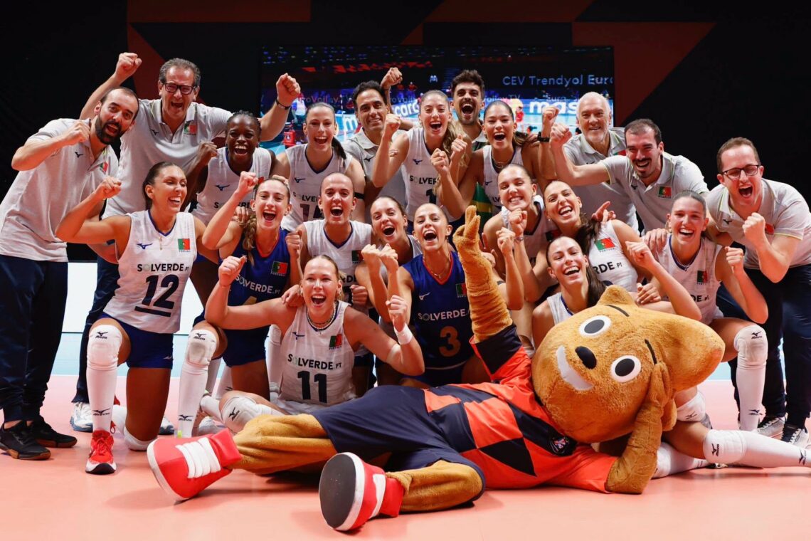 Voleibol: Alice Clemente faz história com a seleção, apurada para os oitavos do Europeu
