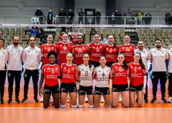 Alice Clemente no apuramento inédito do Benfica para a Liga dos Campeões de voleibol