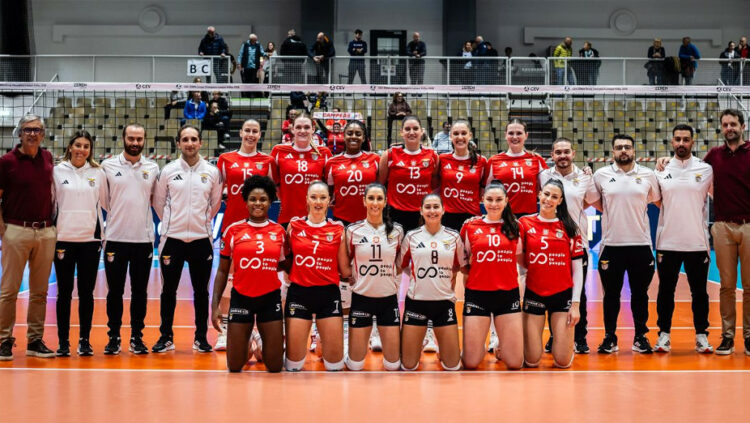 Alice Clemente no apuramento inédito do Benfica para a Liga dos Campeões de voleibol