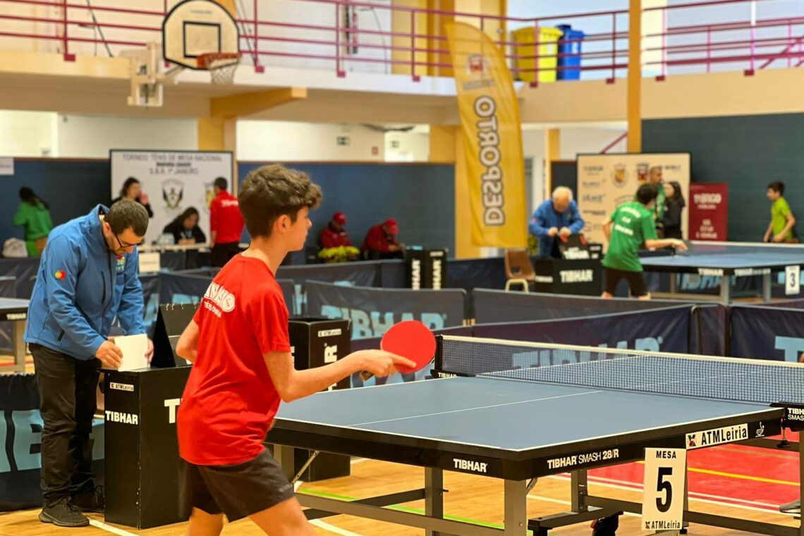Marinha Grande recebe X Torneio Nacional de Ténis de Mesa