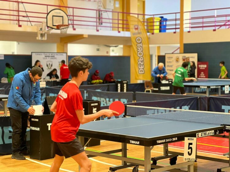 Marinha Grande recebe X Torneio Nacional de Ténis de Mesa
