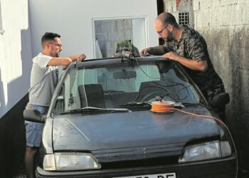 Solidariedade leva jovens da região de carro a Marrocos