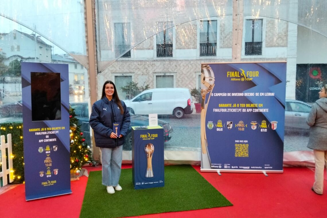 Bilhetes para a final four à venda em pontos físicos para adeptos de Leiria