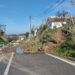 Deslizamento de terras corta EN349 entre Monte Real e Vieira de Leiria
