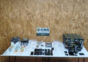 GNR de Pombal detém quatro suspeitos com mais de 17 mil doses de cocaína