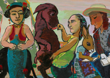 “On the balcony”, de Paulo Rego. Imagem distribuída pelo município