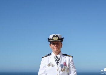 A capitã-tenente tomou posse a poucos dias de completar 36 anos