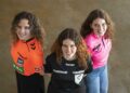 Alannah, Leah e Rebecca conjugam a arbitragem com outras profissões