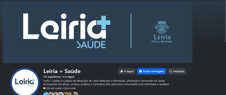 Leiria dedica página no facebook a informação, prevenção e promoção de saúde