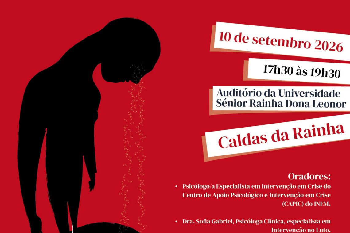 Caldas da Rainha vai falar sobre suicídio no mês amarelo