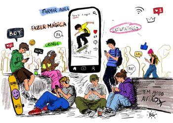 “Farmar aura” e mandar “six seven”: a nova linguagem dos adolescentes