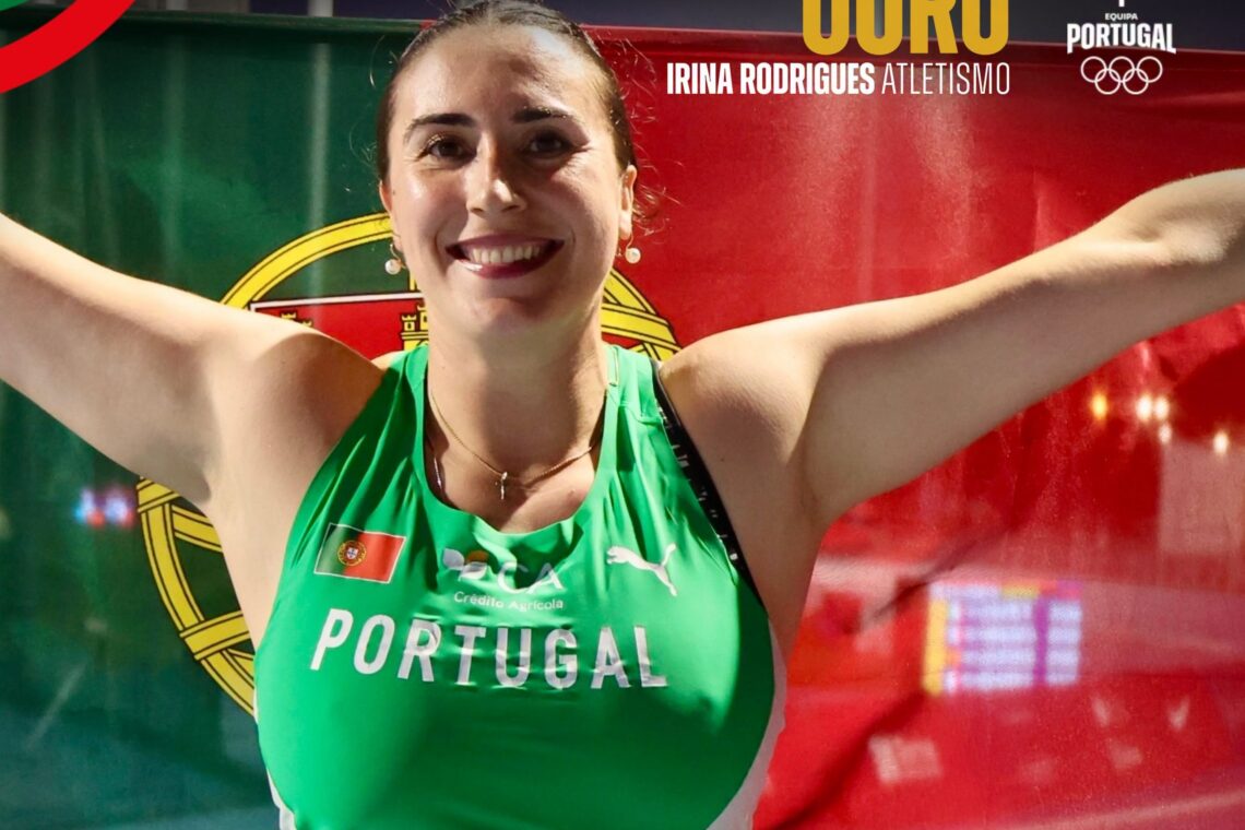 Irina Rodrigues veste de ouro nos Jogos Mediterrâneos