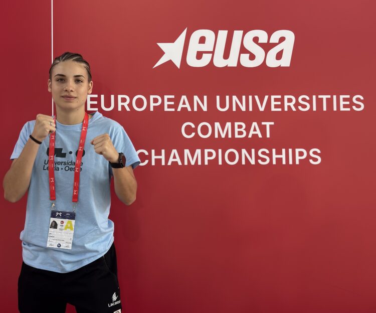 Aluna da Universidade de Leiria e Oeste ganha medalha de bronze no europeu universitário