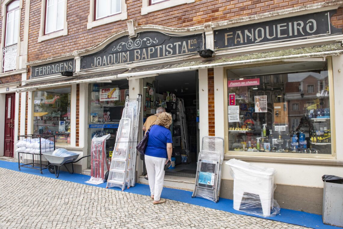 Quando lojas do presente são portal  para o passado