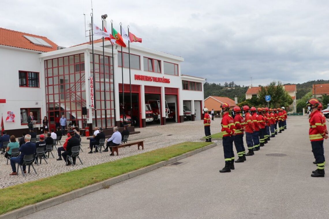Inauguração das obras de requalificação do quartel dos Bombeiros da Freixianda