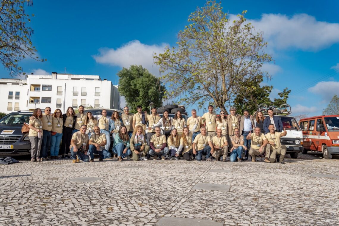 Os 30 voluntários saíram de Pombal no sábado e vão percorrer seis países até ao destino
