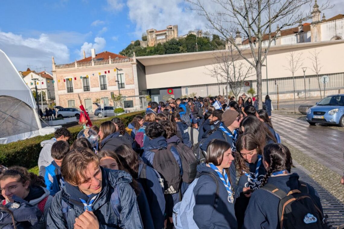 Fotogaleria: Mais de dois mil escuteiros estão em Leiria para celebrar o centenário da região e aniversário do fundador