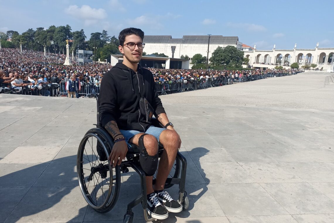 Marco Vitorino, jovem paraplégico de Peniche, vai ser ajudado pela organização do evento