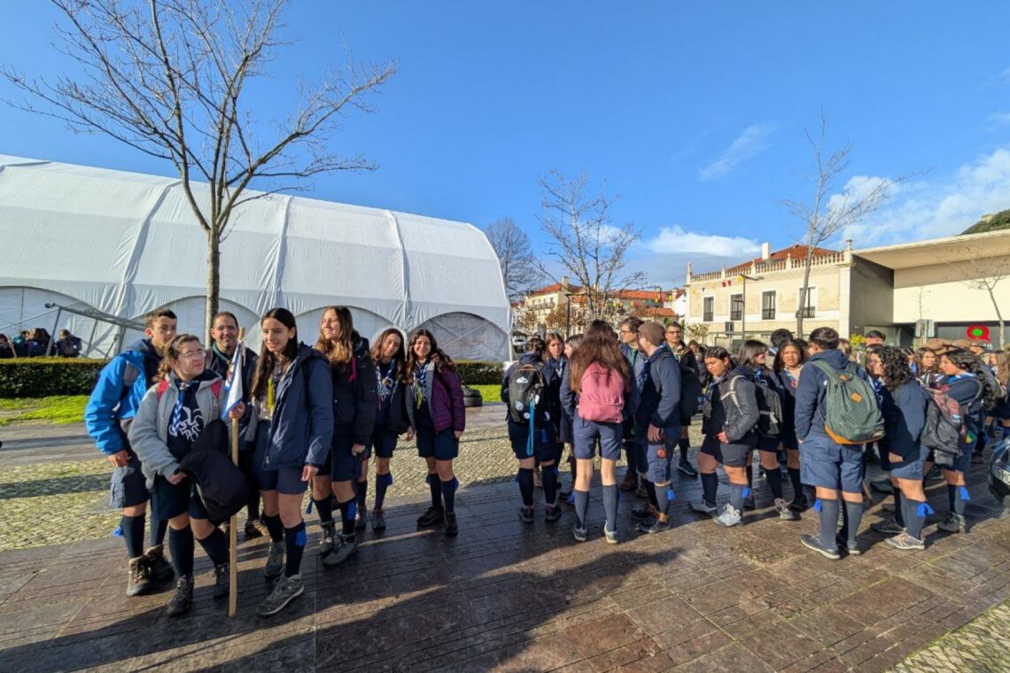 Fotogaleria: Mais de dois mil escuteiros estão em Leiria para celebrar o centenário da região e aniversário do fundador