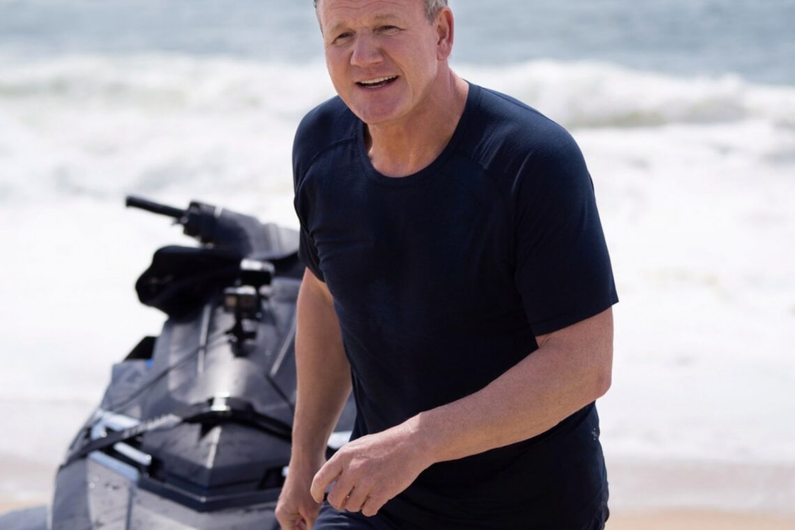 Gordon Ramsey embarcou e foi à procura de sardinha num barco de pesca da Nazaré