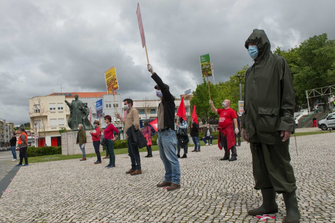 Dia dos Trabalhadores foi celebrado mantendo a distância social, devido à Covid-19