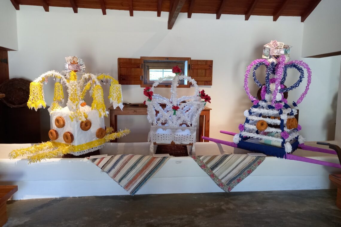 Grupos de folclore apresentam Andores, Ofertas e Fogaças no Agromuseu Municipal