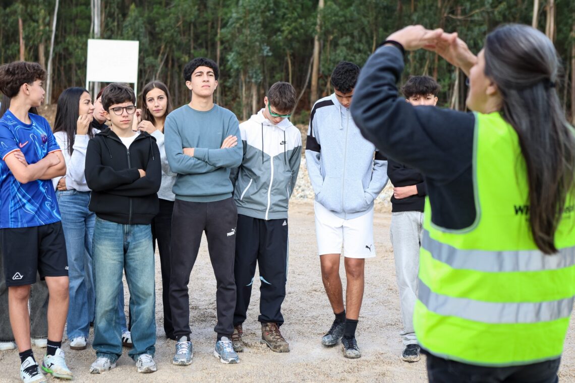 Mais de 70 alunos da escola do I ciclo da Albergaria, do 1.º aos 4.º anos, e do 9.º ano do Externato Escolar local