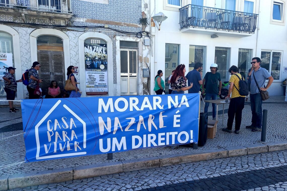 Nazaré também aderiu ao protesto nacional