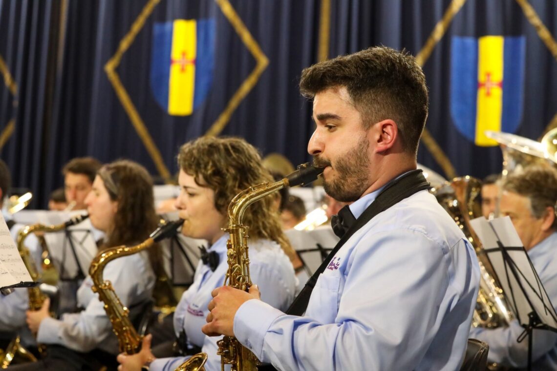 Actuação teve o apoio da Banda Recreio Camponês, de Câmara de Lobos