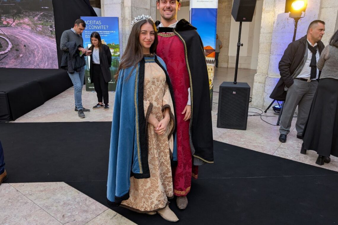 A apresentação de Leiria como destino convidado na BTL decorre no Páteo da Galé, em Lisboa