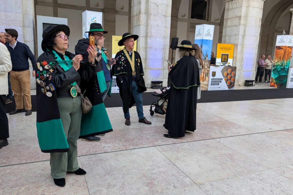 A apresentação de Leiria como destino convidado na BTL decorre no Páteo da Galé, em Lisboa