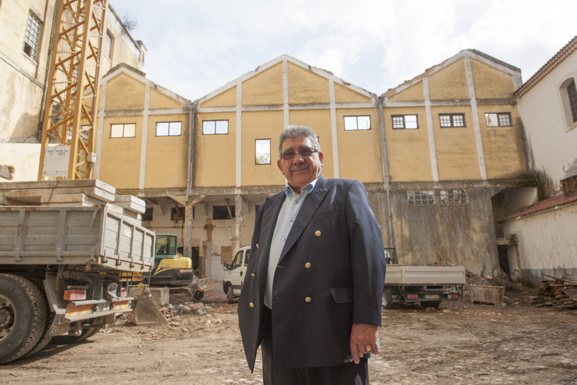 Armando Lopes concretizou o projecto há muito adiado de requalificação da moagem de Leiria - Foto: Ricardo Graça