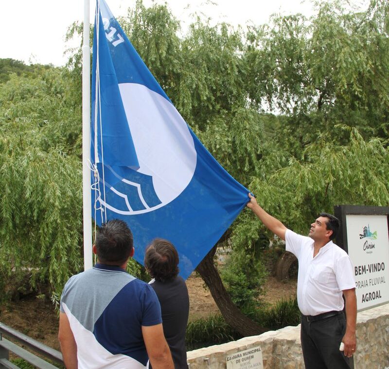 Agroal hasteou, pela primeira vez, a Bandeira Azul