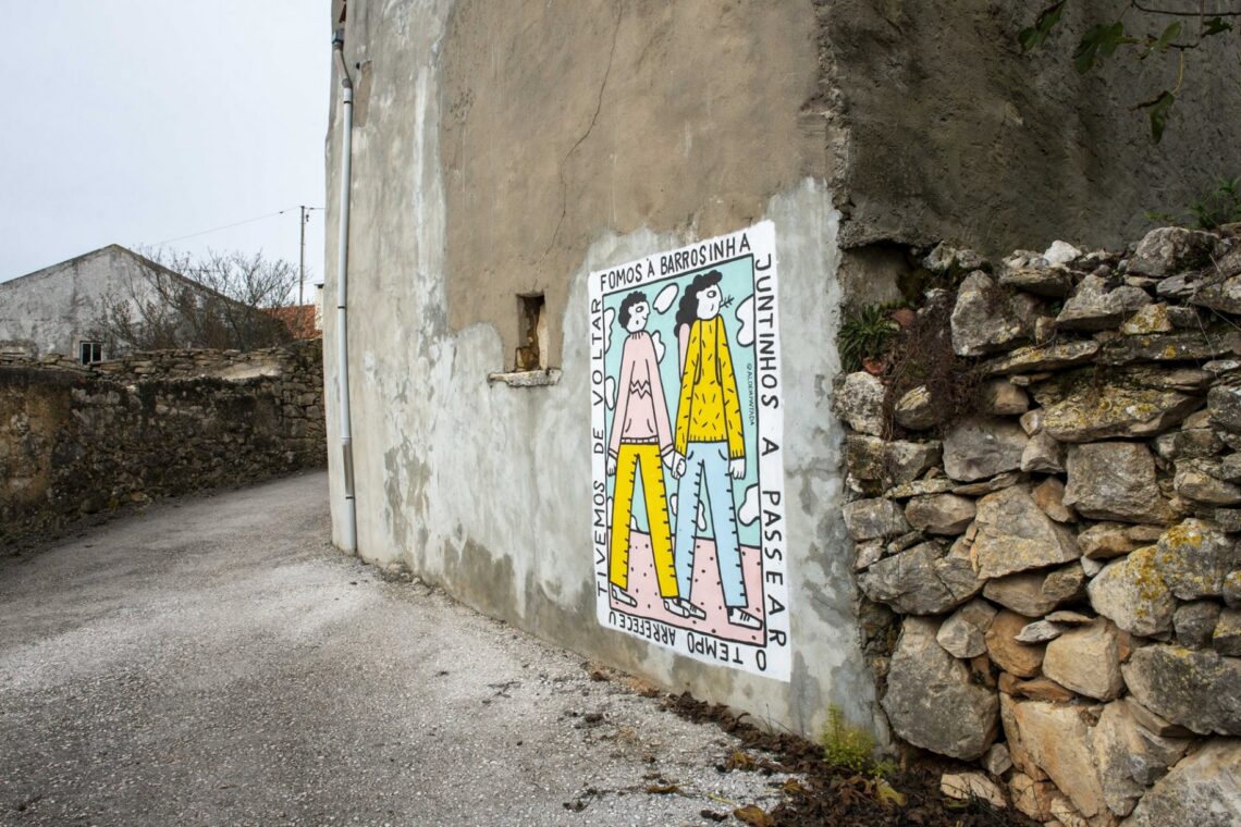 Torre, concelho da Batalha, Aldeia Pintada