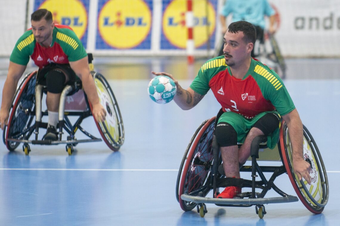 Portugal defrontou Países Baixos, esta manhã, no Pavilhão dos Pousos, Leiria
