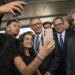 O Presidente da República visitou hoje a Escola Secundária Afonso Lopes Vieira e inaugurou os dois centros tecnológicos na Escola Profissional de Leiria