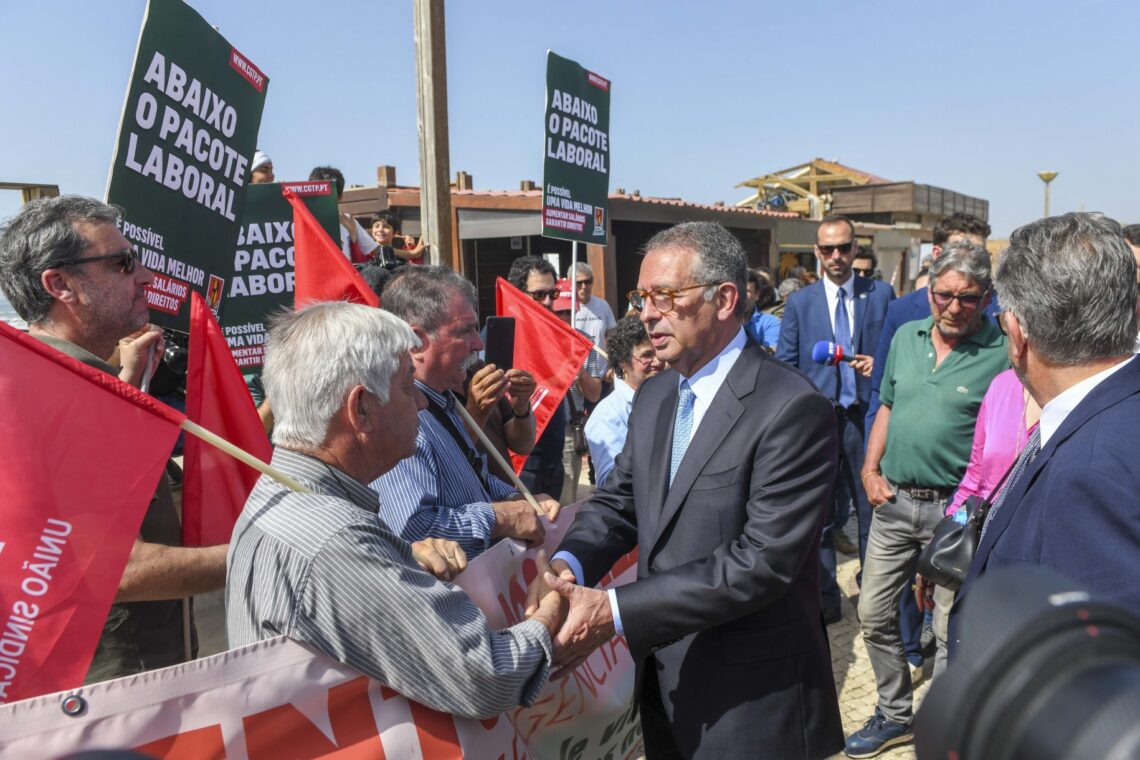 António José Seguro terminou hoje a sua Presidência Aberta em Leiria e na Marinha Grande