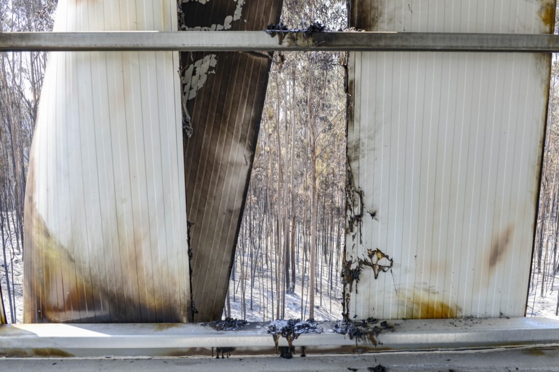 Chamas destruiram zonas de floresta, oficinas e habitações nos concelhos de Alvaiázere, Ansião, Leiria e Pombal