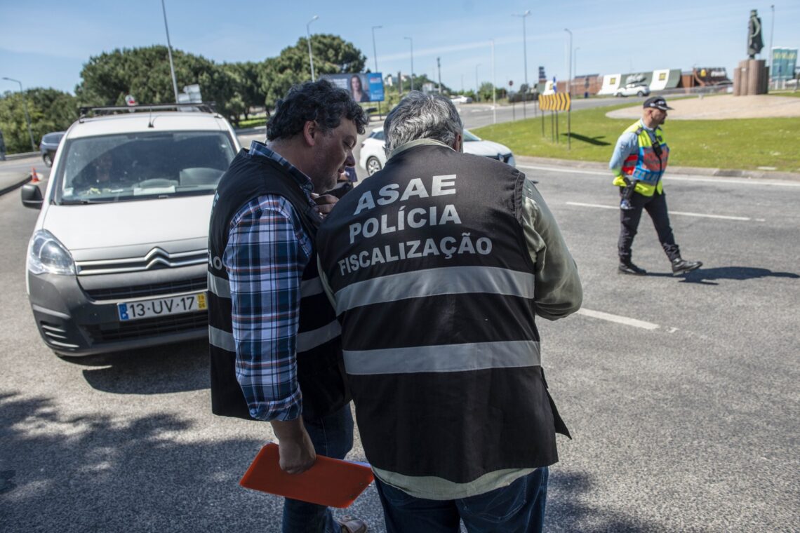 Vários inspectores estiveram hoje em Leiria numa operação nacional