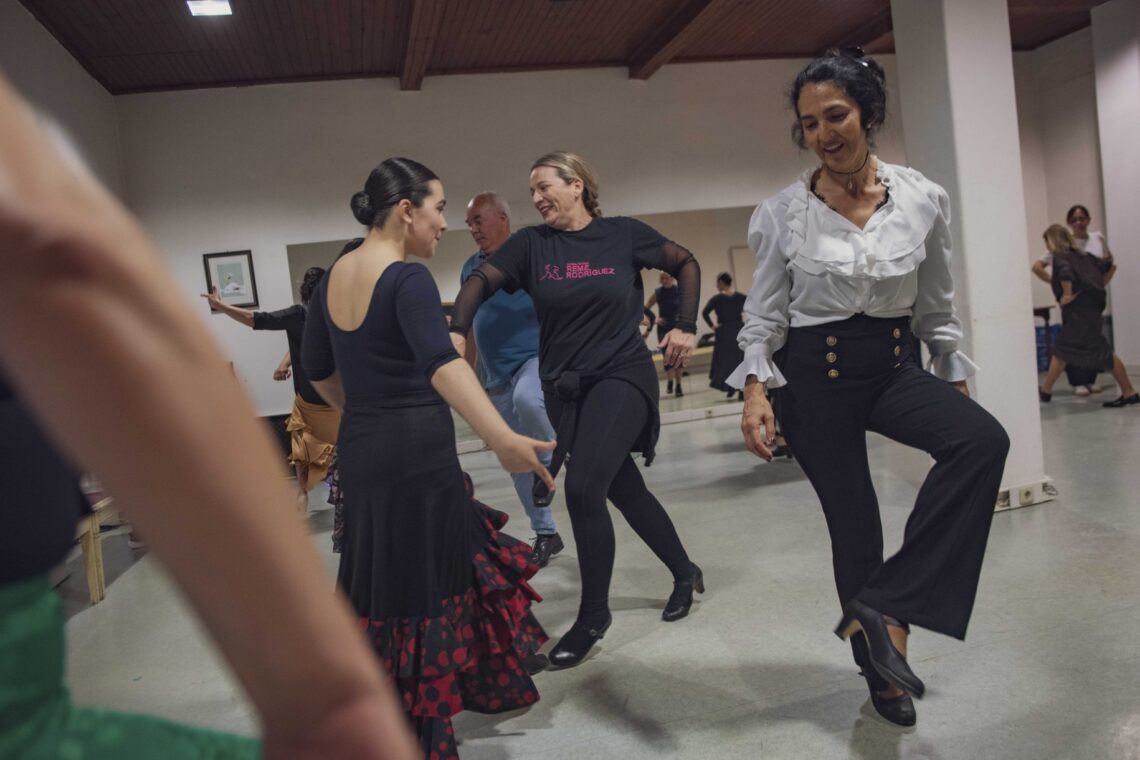 Aulas de flamenco do Ateneu cativam leirienses